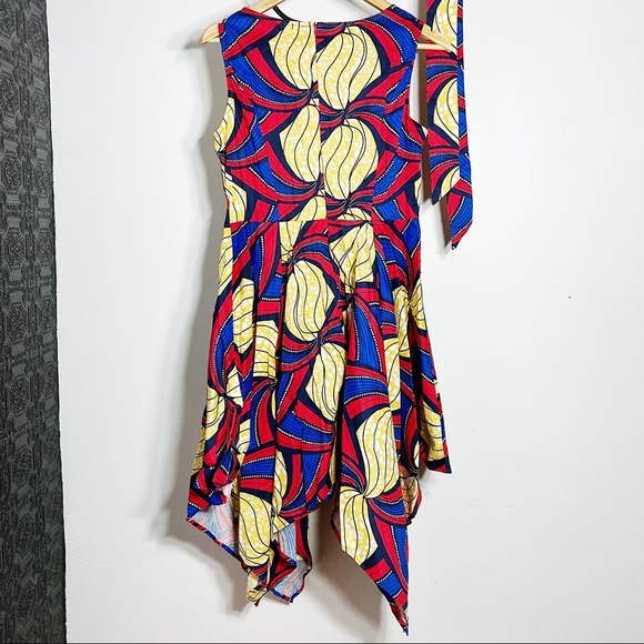 NWT Cotton Print Dress - Picture 6 of 9